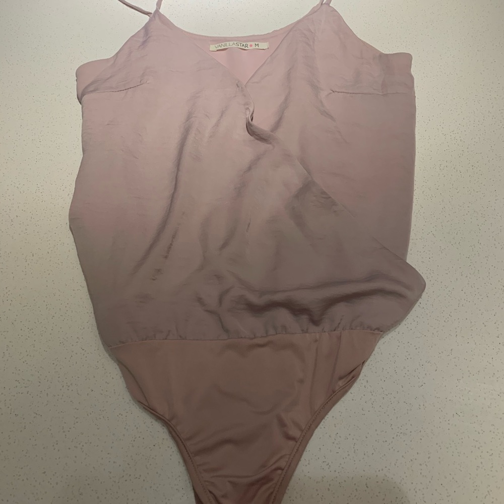 Silk body suit